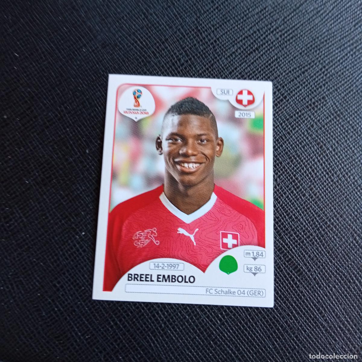 Cromos de f&uacute;tbol: 388 EMBOLO SUIZA PANINI MUNDIAL RUSIA 2018 CROMO FUTBOL 18 - SIN PEGAR - /CJ2 ...