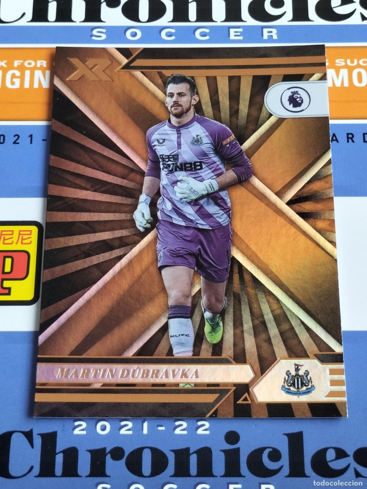 Cromos de f&uacute;tbol: N&ordm; 120 MARTIN DUBRAVKA NEWCASTLE UNITED CARD CHRONICLES XR PREMIER SOCCER 2021 2022 21 22 PANINI