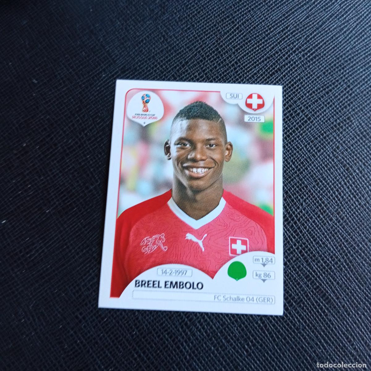 Cromos de f&uacute;tbol: 388 EMBOLO SUIZA PANINI MUNDIAL RUSIA 2018 CROMO FUTBOL 18 - SIN PEGAR - /CJ2 ....