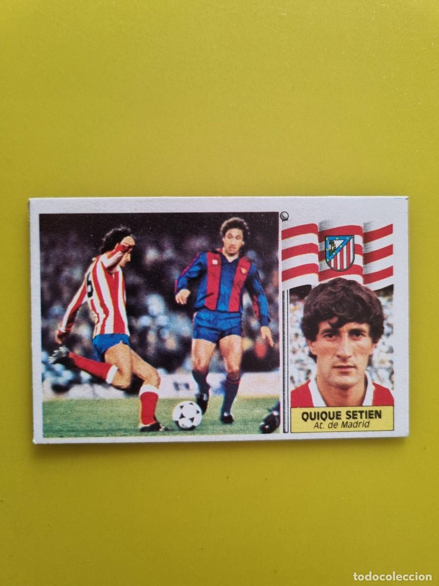 Cromos de f&uacute;tbol: CROMO LIGA ESTE 86 87 1986 1987 DESPEGADO QUIQUE SETIEN AT DE MADRID AR1026
