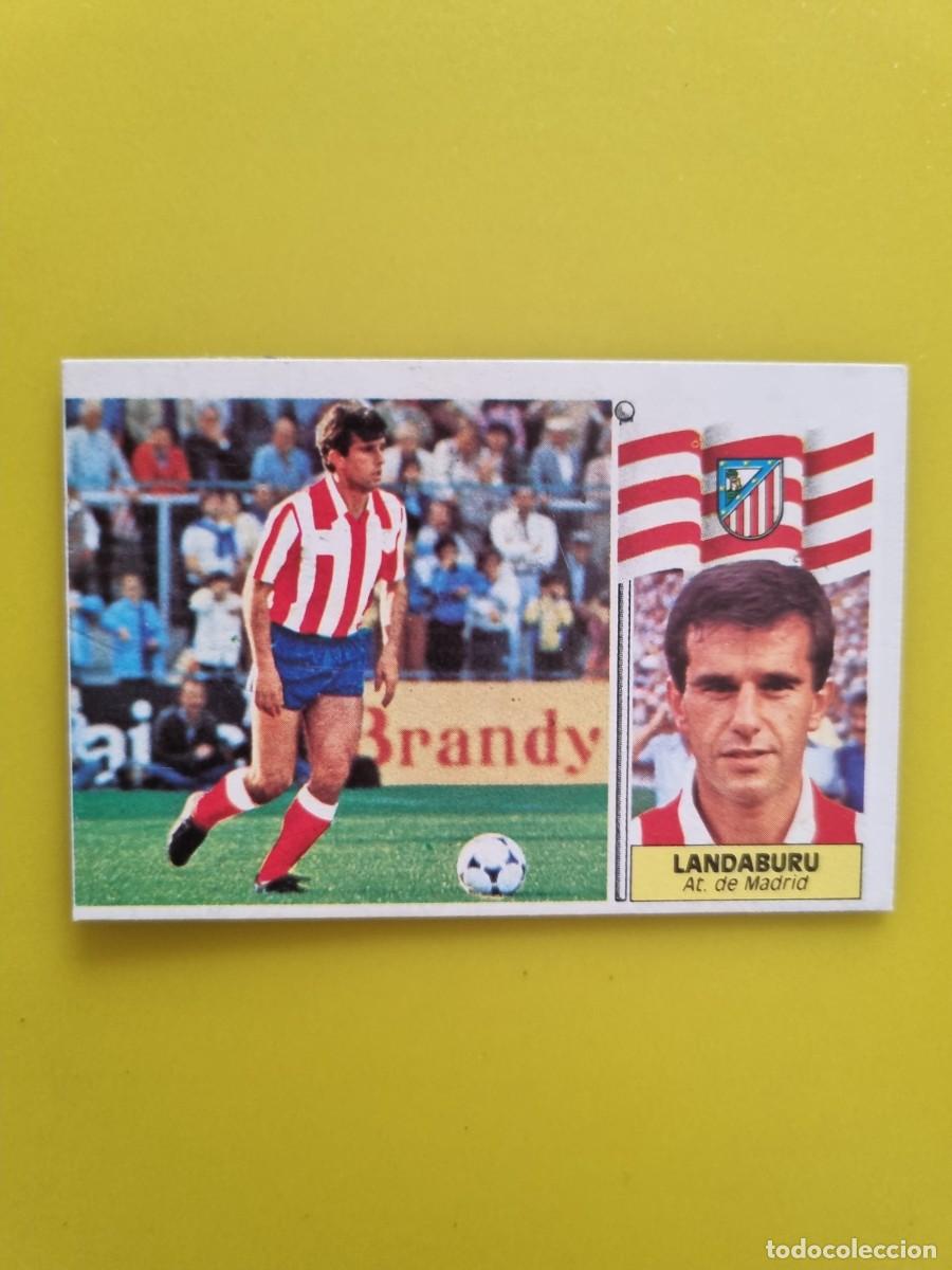 Cromos de f&uacute;tbol: CROMO LIGA ESTE 86 87 1986 1987 DESPEGADO LANDABURU AT DE MADRID AR1026