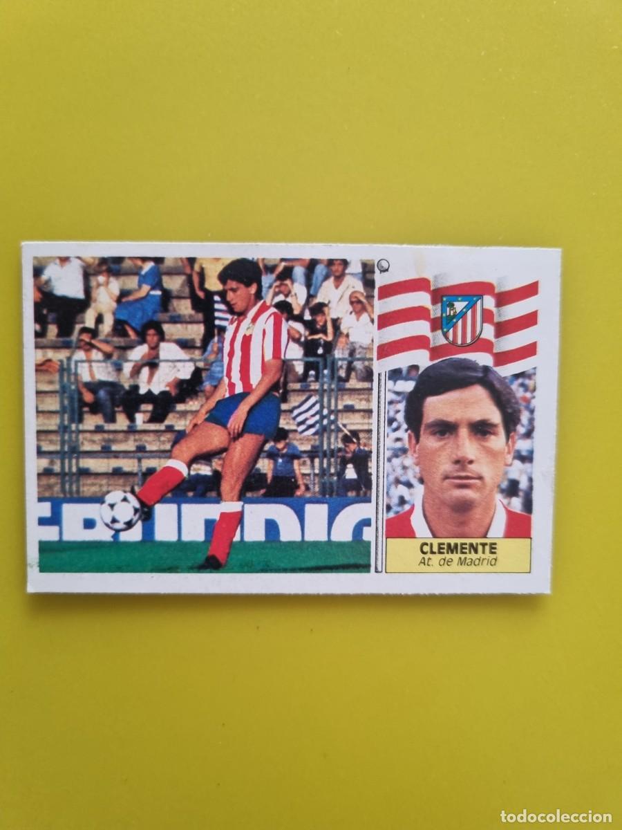 Cromos de f&uacute;tbol: CROMO LIGA ESTE 86 87 1986 1987 DESPEGADO CLEMENTE AT DE MADRID AR1026