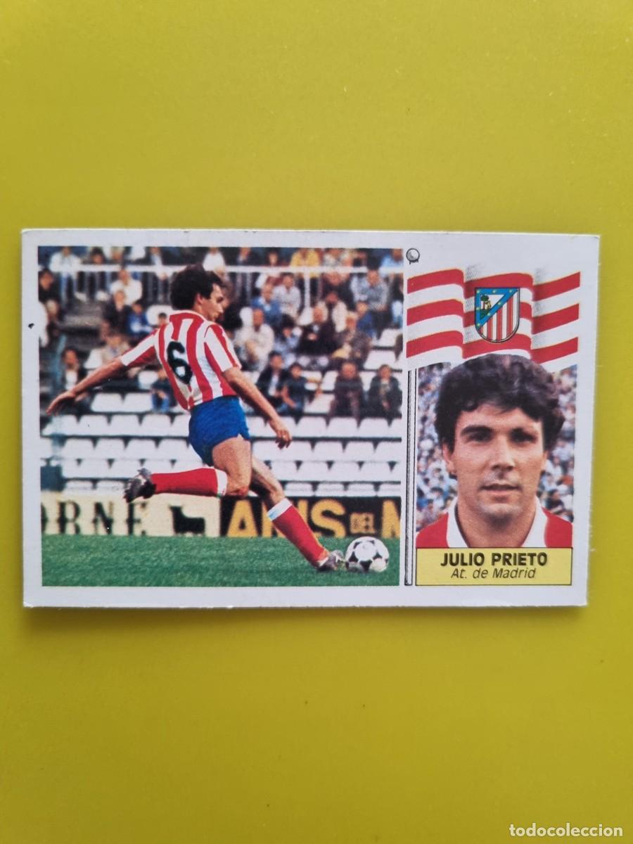 Cromos de f&uacute;tbol: CROMO LIGA ESTE 86 87 1986 1987 DESPEGADO JULIO PRIETO AT DE MADRID AR1026