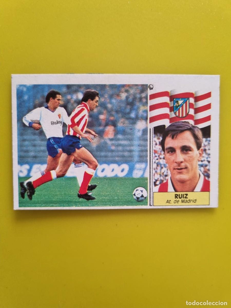 Cromos de f&uacute;tbol: CROMO LIGA ESTE 86 87 1986 1987 DESPEGADO RUIZ AT DE MADRID AR1026