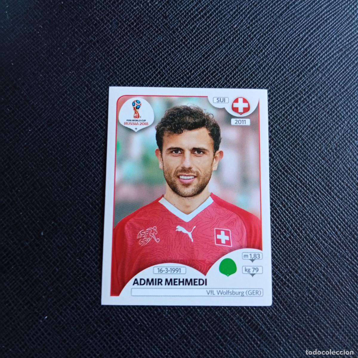 Cromos de f&uacute;tbol: 390 MEHMEDI SUIZA PANINI MUNDIAL RUSIA 2018 CROMO FUTBOL 18 - SIN PEGAR - /CJ2 .......