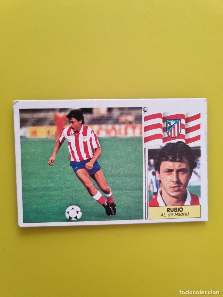 Cromos de f&uacute;tbol: CROMO LIGA ESTE 86 87 1986 1987 DESPEGADO RUBIO AT DE MADRID AR1026