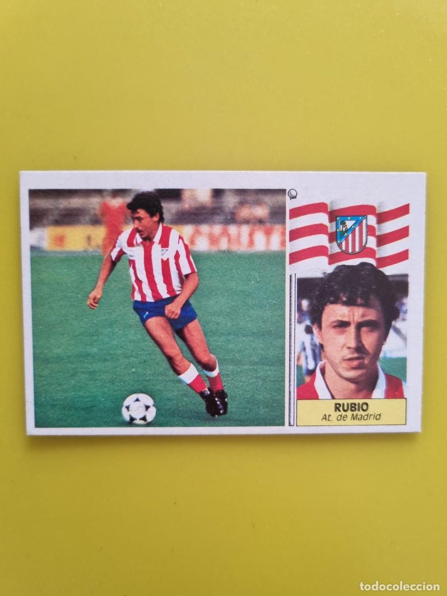 Cromos de f&uacute;tbol: CROMO LIGA ESTE 86 87 1986 1987 NUNCA PEGADO SIN PEGAR RUBIO AT DE MADRID AR1026