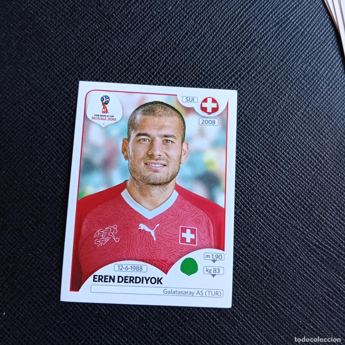 Cromos de f&uacute;tbol: 391 DERDIYOK SUIZA PANINI MUNDIAL RUSIA 2018 CROMO FUTBOL 18 - SIN PEGAR - /CJ2