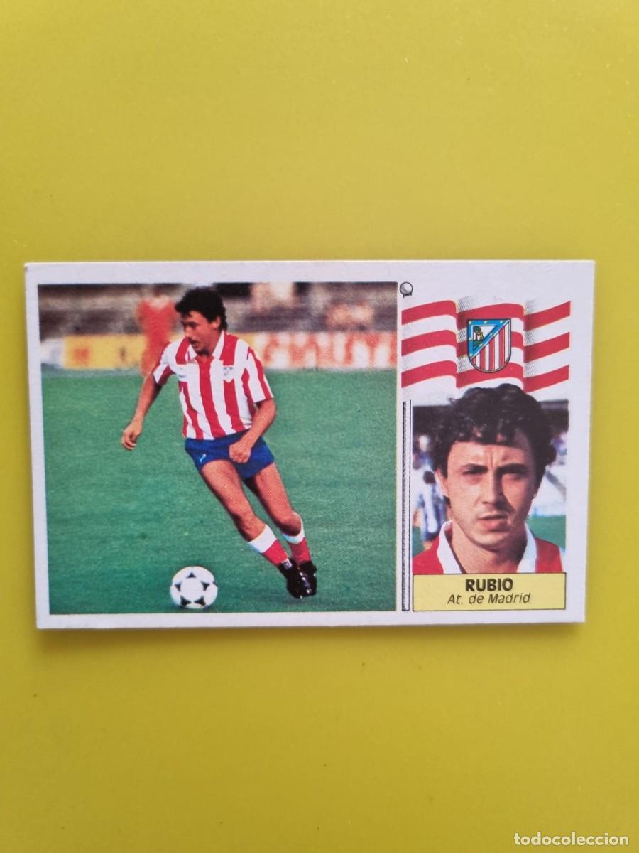 Cromos de f&uacute;tbol: CROMO LIGA ESTE 86 87 1986 1987 NUNCA PEGADO SIN PEGAR RUBIO AT DE MADRID AR1026