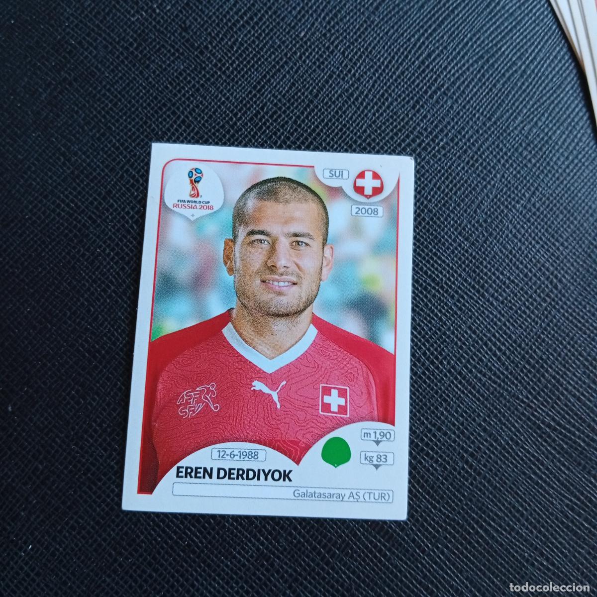 Cromos de f&uacute;tbol: 391 DERDIYOK SUIZA PANINI MUNDIAL RUSIA 2018 CROMO FUTBOL 18 - SIN PEGAR - /CJ2