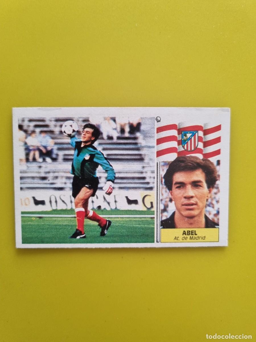 Cromos de f&uacute;tbol: CROMO LIGA ESTE 86 87 1986 1987 NUNCA PEGADO SIN PEGAR ABEL AT DE MADRID AR1026