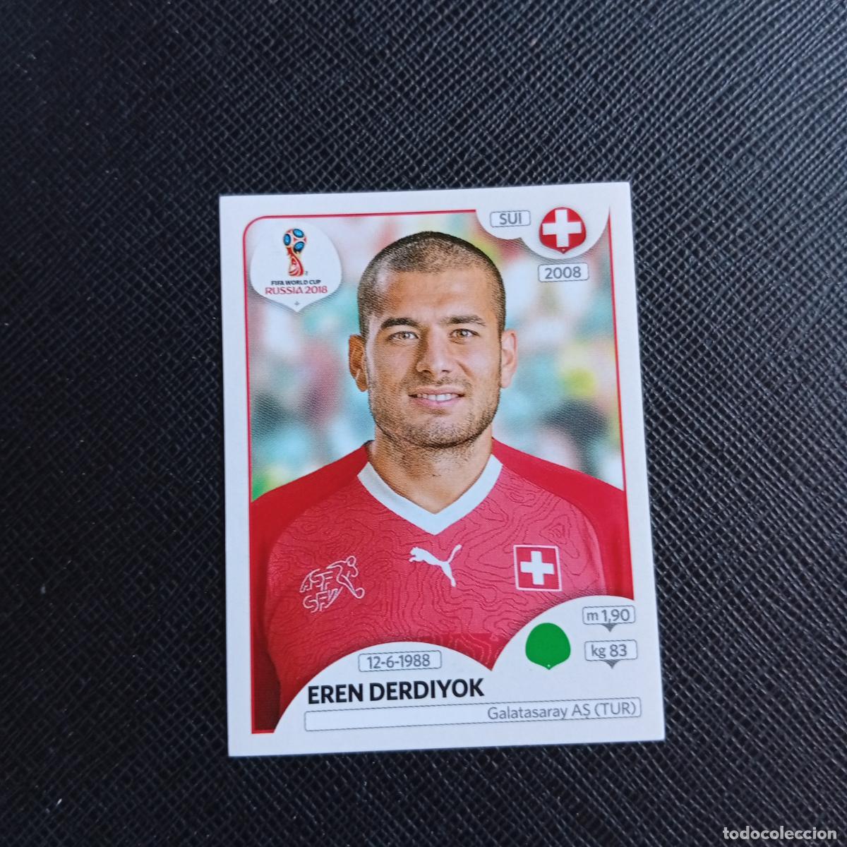 Cromos de f&uacute;tbol: 391 DERDIYOK SUIZA PANINI MUNDIAL RUSIA 2018 CROMO FUTBOL 18 - SIN PEGAR - /CJ2 .