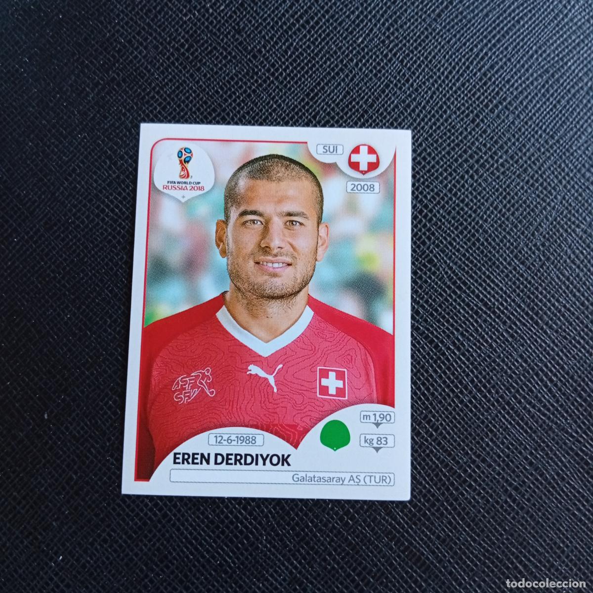 Cromos de f&uacute;tbol: 391 DERDIYOK SUIZA PANINI MUNDIAL RUSIA 2018 CROMO FUTBOL 18 - SIN PEGAR - /CJ2 ..