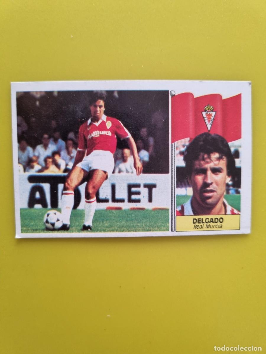 Cromos de f&uacute;tbol: CROMO LIGA ESTE 86 87 1986 1987 DESPEGADO DELGADO REAL MURCIA AR1026