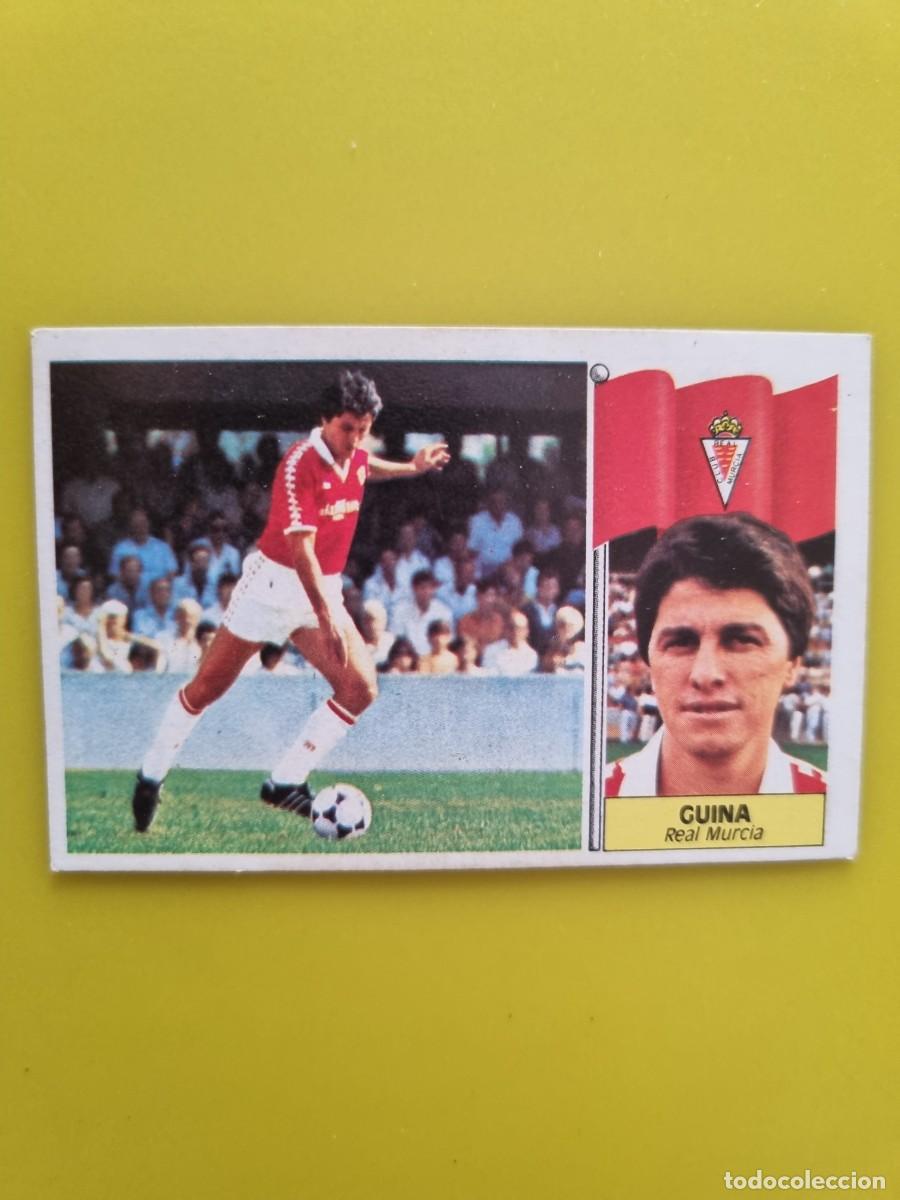 Cromos de f&uacute;tbol: CROMO LIGA ESTE 86 87 1986 1987 DESPEGADO GUINA REAL MURCIA AR1026