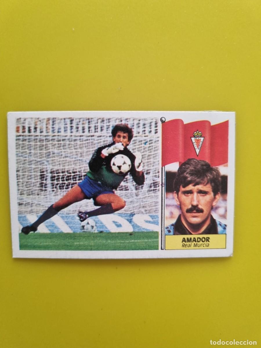 Cromos de f&uacute;tbol: CROMO LIGA ESTE 86 87 1986 1987 DESPEGADO AMADOR COLOCA REAL MURCIA AR1026