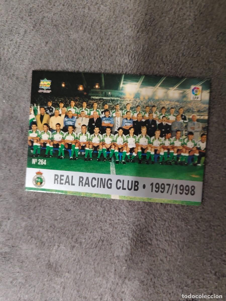 Cromos de f&uacute;tbol: 254. PLANTILLA REAL RACING CLUB MUNDICROMO FICHAS 97 98 LIGA 1997 1998 CARD ABB