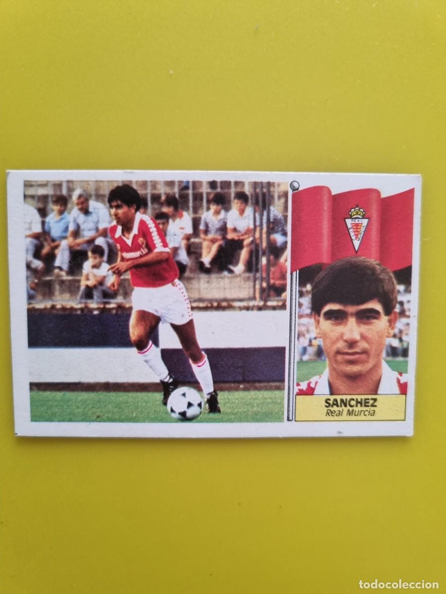 Cromos de f&uacute;tbol: CROMO LIGA ESTE 86 87 1986 1987 DESPEGADO SANCHEZ REAL MURCIA AR1026