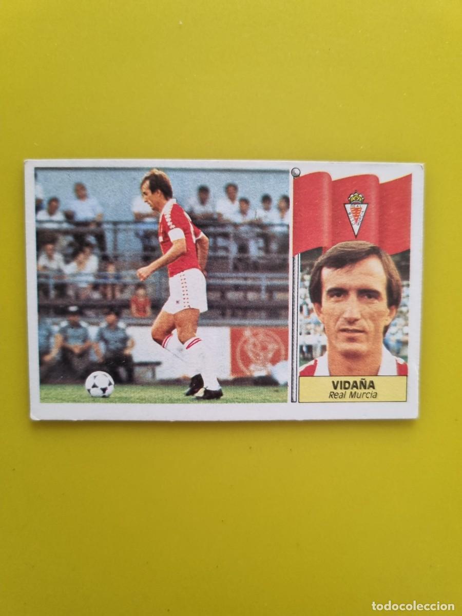 Cromos de f&uacute;tbol: CROMO LIGA ESTE 86 87 1986 1987 DESPEGADO VIDA&Ntilde;A REAL MURCIA AR1026
