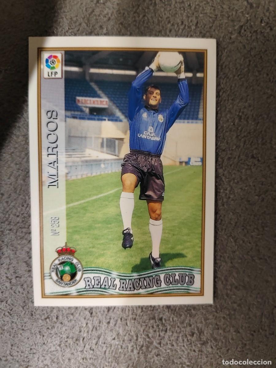 Cromos de f&uacute;tbol: 258. MARCOS REAL RACING CLUB MUNDICROMO FICHAS 97 98 LIGA 1997 1998 CARD ABB