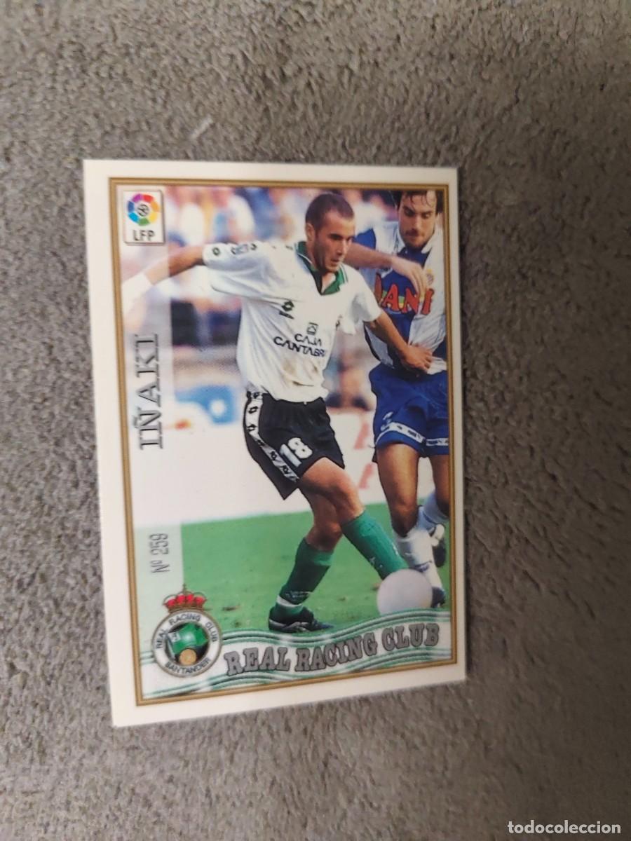 Cromos de f&uacute;tbol: 259. I&Ntilde;AKI REAL RACING CLUB MUNDICROMO FICHAS 97 98 LIGA 1997 1998 CARD ABB