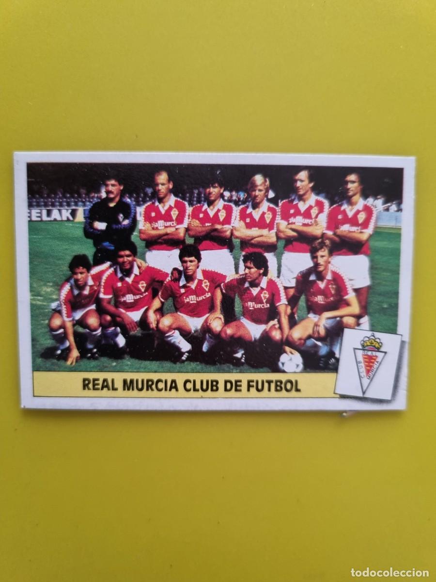 Cromos de f&uacute;tbol: CROMO LIGA ESTE 86 87 1986 1987 DESPEGADO ALINEACION REAL MURCIA AR1026