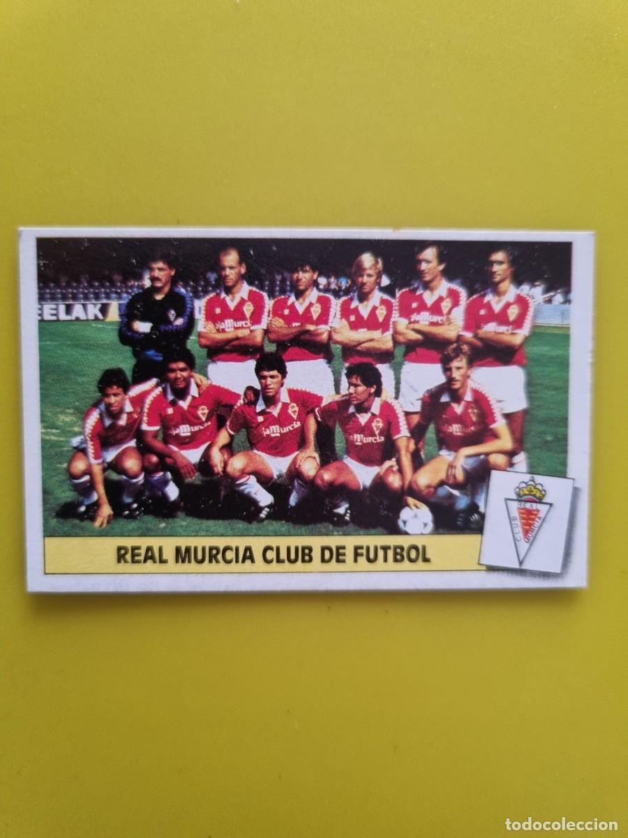 Cromos de f&uacute;tbol: CROMO LIGA ESTE 86 87 1986 1987 DESPEGADO ALINEACION REAL MURCIA AR1026