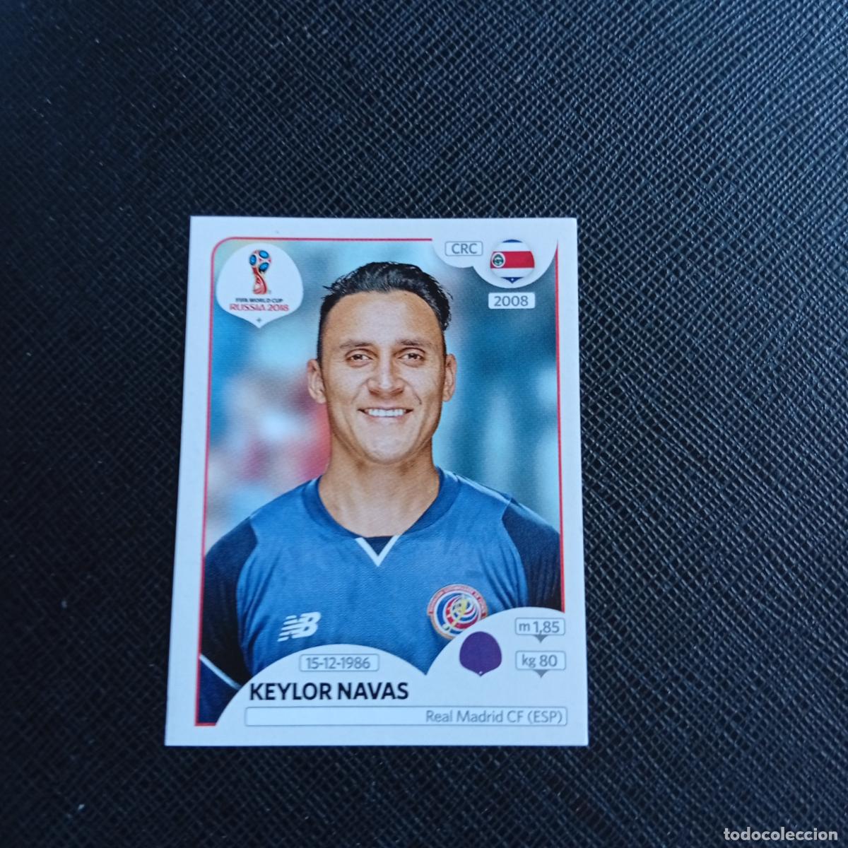 Cromos de f&uacute;tbol: 394 KEYLOR NAVAS COSTA RICA PANINI MUNDIAL RUSIA 2018 CROMO FUTBOL 18 - SIN PEGAR - /CJ2