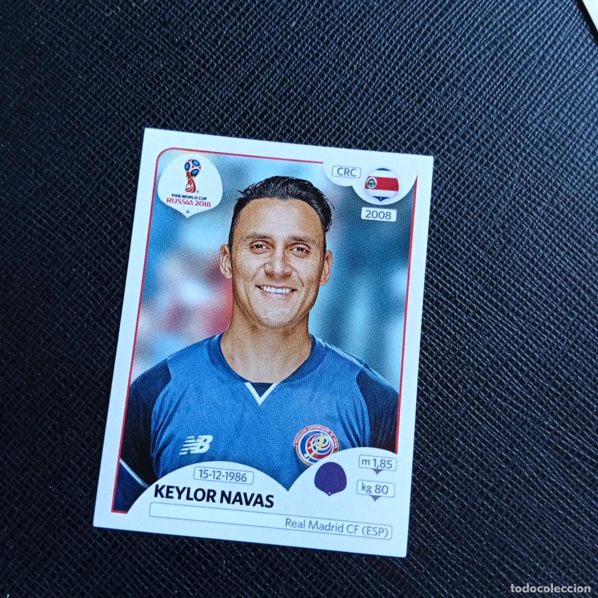 Cromos de f&uacute;tbol: 394 KEYLOR NAVAS COSTA RICA PANINI MUNDIAL RUSIA 2018 CROMO FUTBOL 18 - SIN PEGAR - /CJ2 .