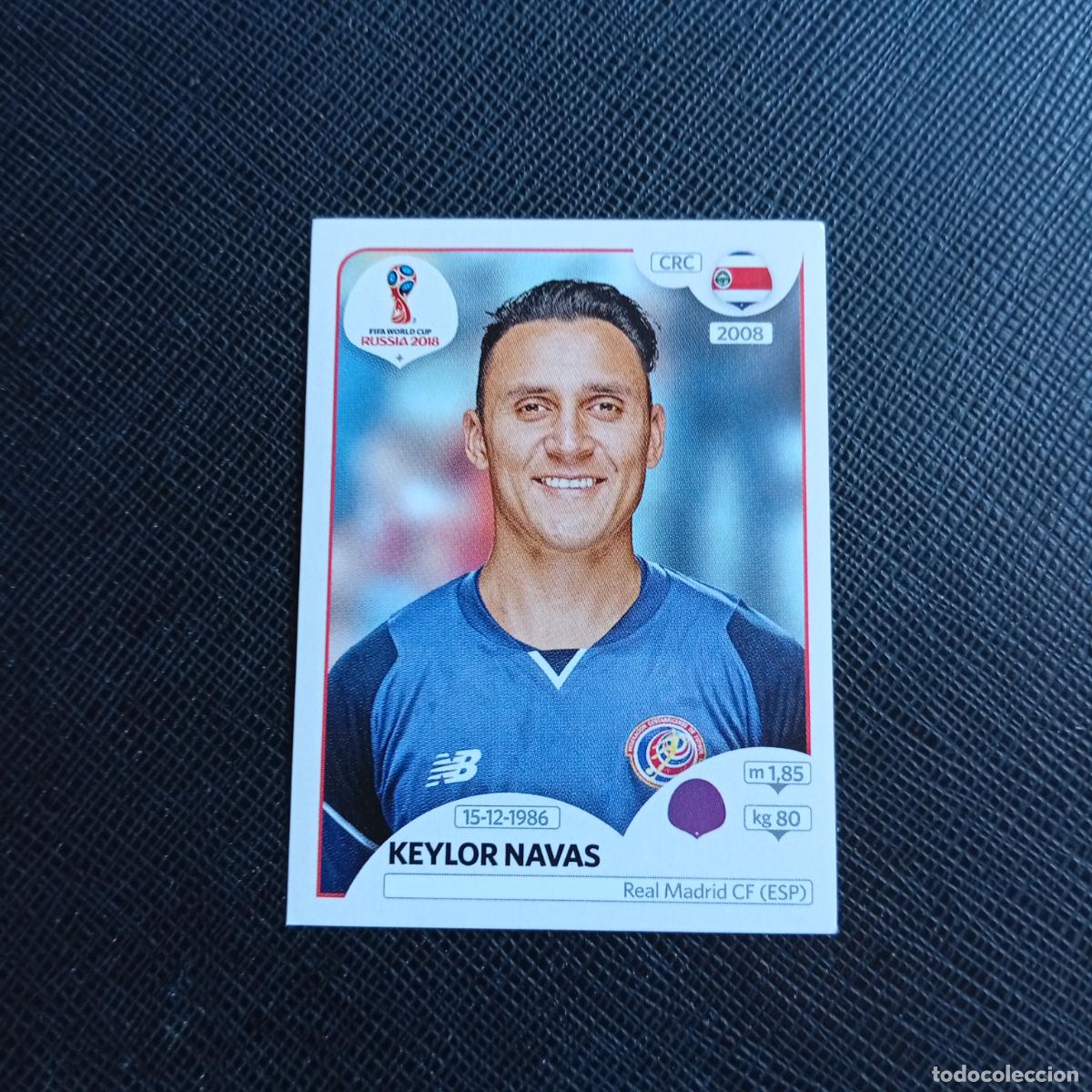 Cromos de f&uacute;tbol: 394 KEYLOR NAVAS COSTA RICA PANINI MUNDIAL RUSIA 2018 CROMO FUTBOL 18 - SIN PEGAR - /CJ2 ..