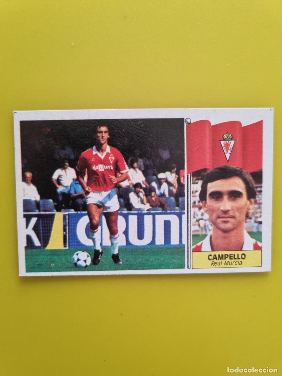 Cromos de f&uacute;tbol: CROMO LIGA ESTE 86 87 1986 1987 NUNCA PEGADO SIN PEGAR CAMPELLO REAL MURCIA AR1026