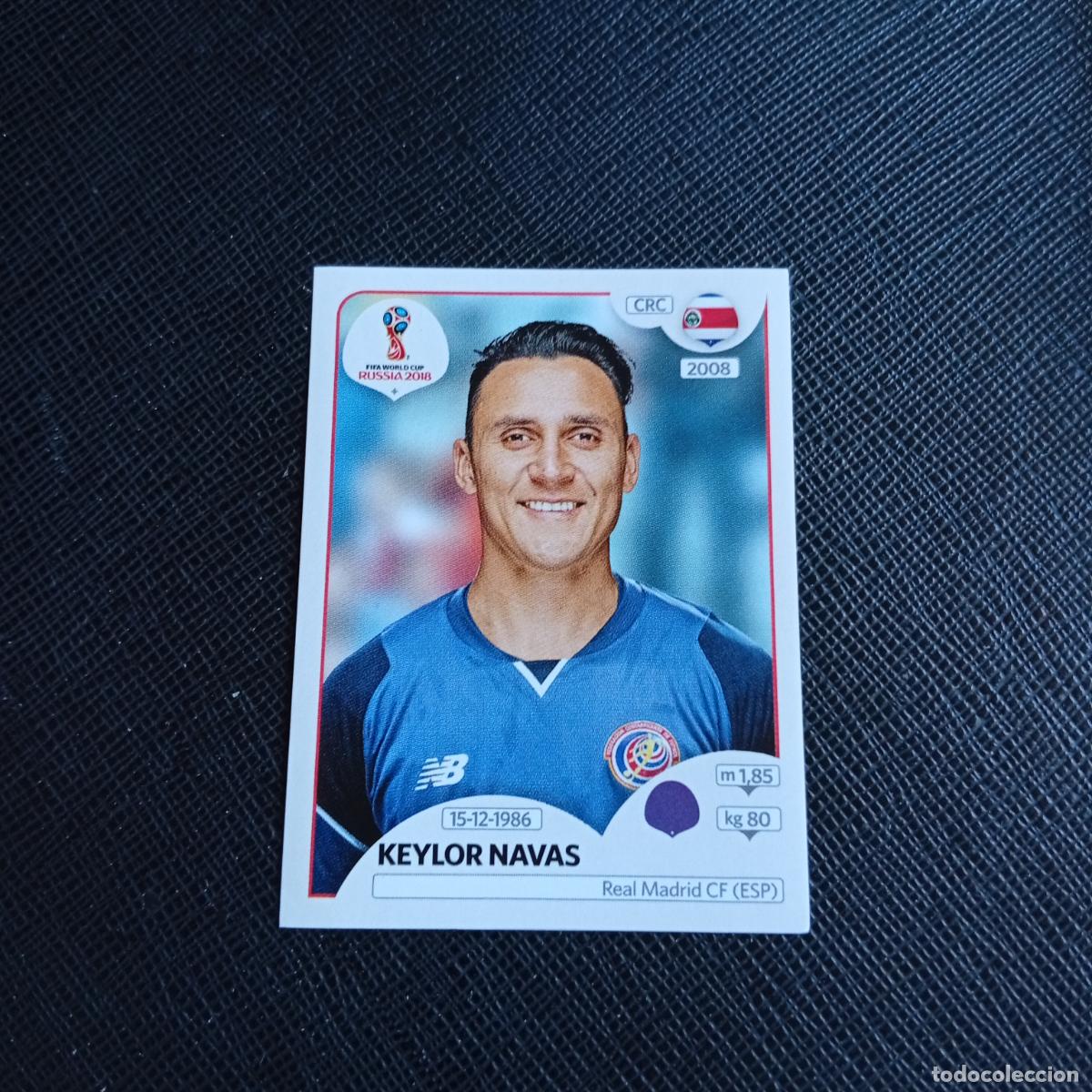 Cromos de f&uacute;tbol: 394 KEYLOR NAVAS COSTA RICA PANINI MUNDIAL RUSIA 2018 CROMO FUTBOL 18 - SIN PEGAR - /CJ2 ..