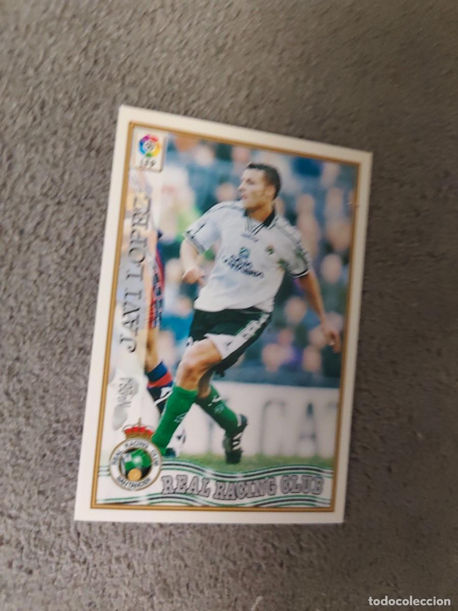 Cromos de f&uacute;tbol: 264. JAVI L&Oacute;PEZ REAL RACING CLUB MUNDICROMO FICHAS 97 98 LIGA 1997 1998 CARD ABB