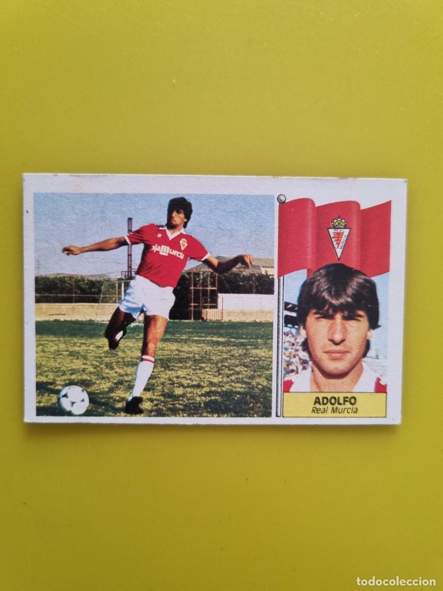 Cromos de f&uacute;tbol: CROMO LIGA ESTE 86 87 1986 1987 NUNCA PEGADO SIN PEGAR ADOLFO REAL MURCIA LEER AR1026