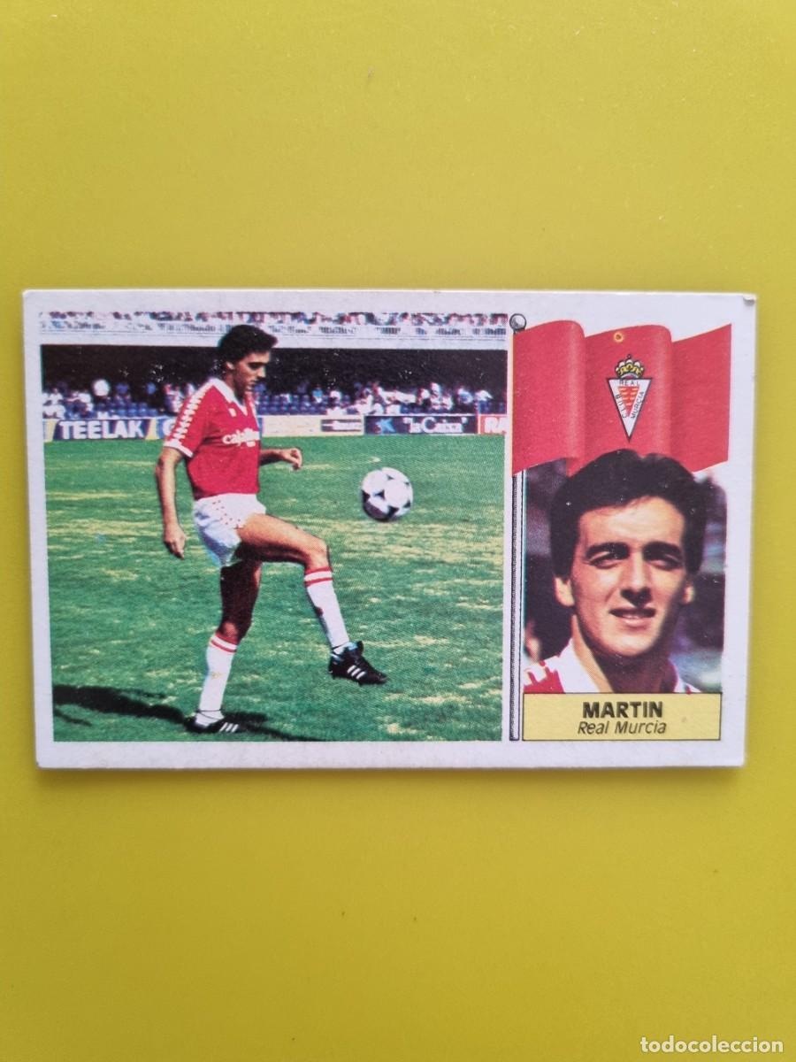 Cromos de f&uacute;tbol: CROMO LIGA ESTE 86 87 1986 1987 NUNCA PEGADO SIN PEGAR MARTIN REAL MURCIA AR1026
