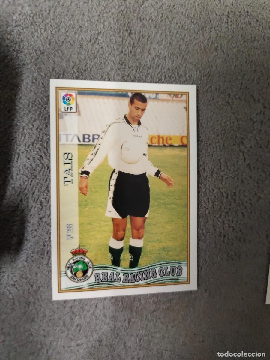 Cromos de f&uacute;tbol: 266. TAIS REAL RACING CLUB MUNDICROMO FICHAS 97 98 LIGA 1997 1998 CARD ABB