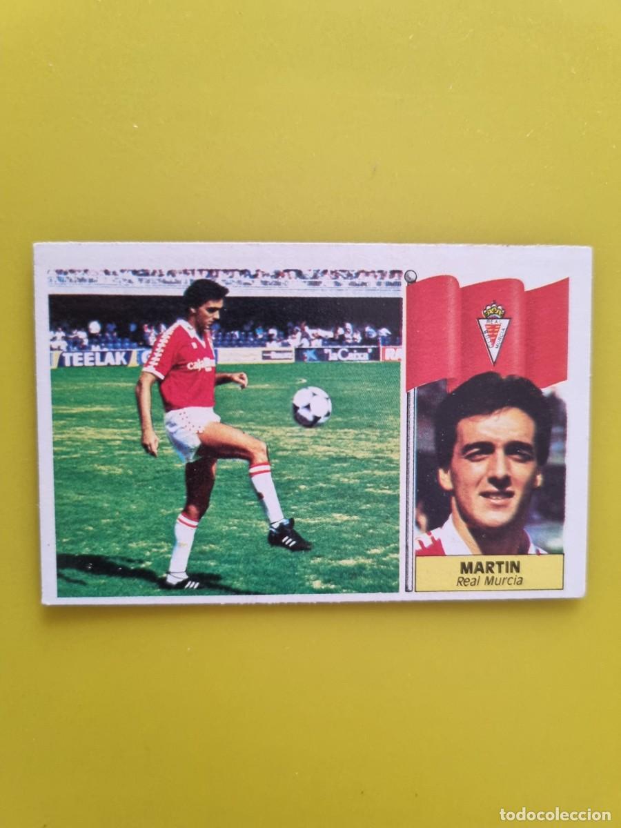 Cromos de f&uacute;tbol: CROMO LIGA ESTE 86 87 1986 1987 NUNCA PEGADO SIN PEGAR MARTIN REAL MURCIA AR1026
