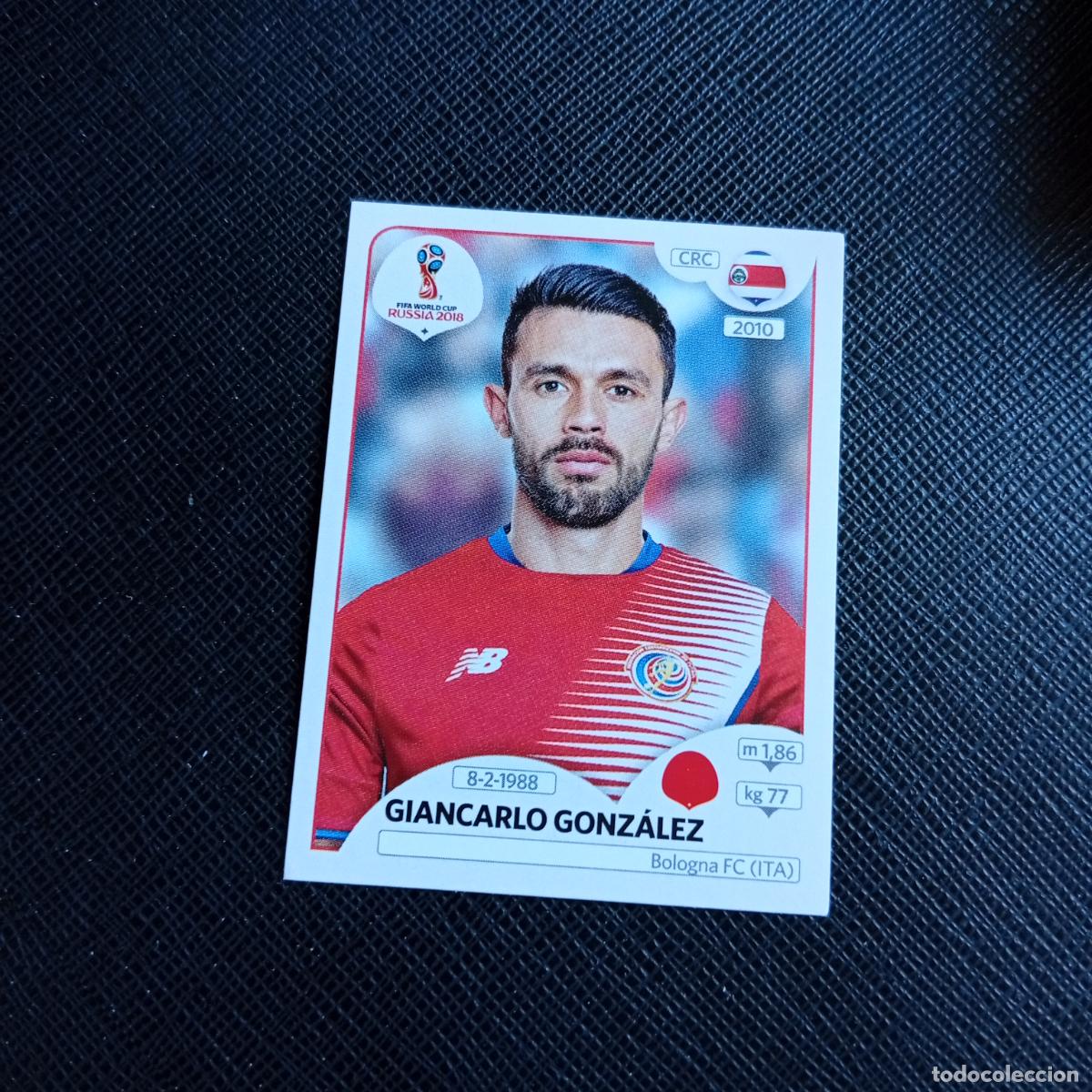 Cromos de f&uacute;tbol: 395 GIANCARLO GONZALEZ COSTA RICA PANINI MUNDIAL RUSIA 2018 CROMO FUTBOL 18 - SIN PEGAR - /CJ2 ..
