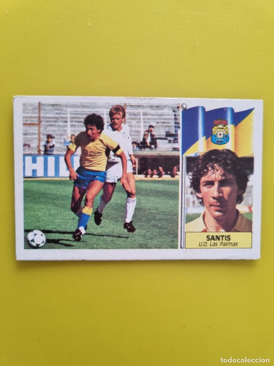 Cromos de f&uacute;tbol: CROMO LIGA ESTE 86 87 1986 1987 NUNCA PEGADO SIN PEGAR SANTIS UD LAS PALAMAS AR1026