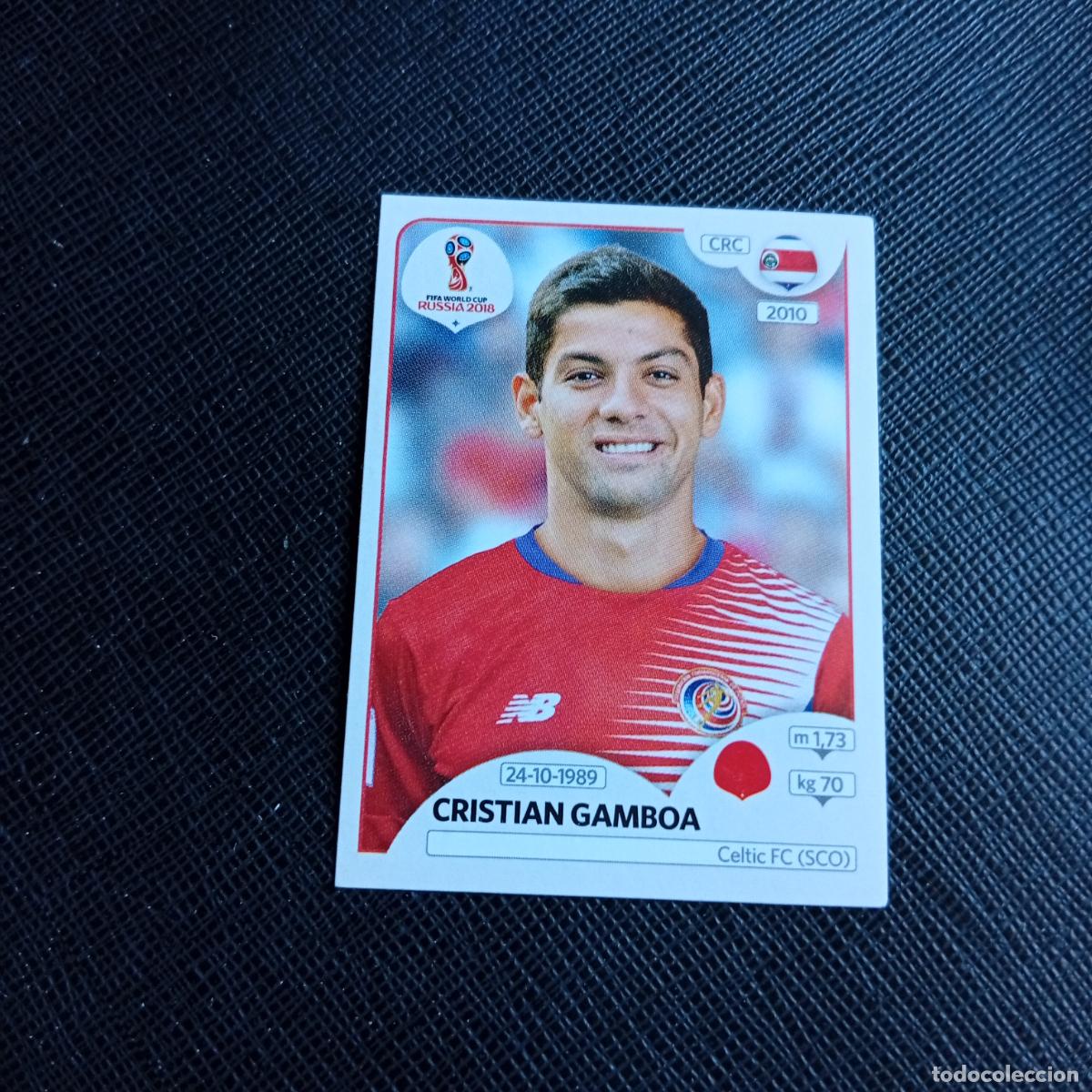 Cromos de f&uacute;tbol: 396 GAMBOA COSTA RICA PANINI MUNDIAL RUSIA 2018 CROMO FUTBOL 18 - SIN PEGAR - /CJ2 ...