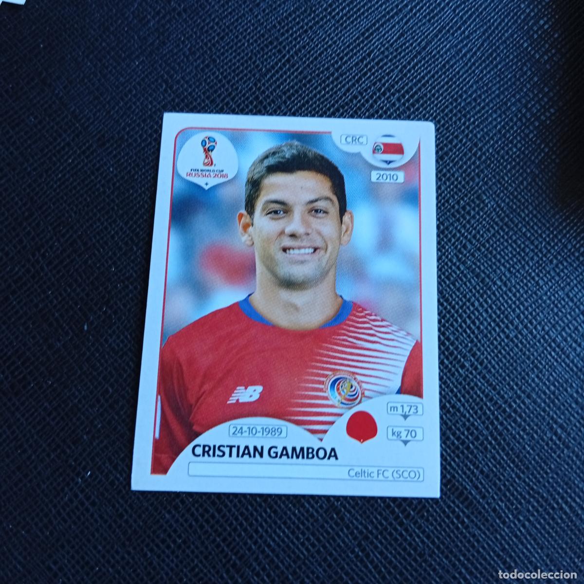Cromos de f&uacute;tbol: 396 GAMBOA COSTA RICA PANINI MUNDIAL RUSIA 2018 CROMO FUTBOL 18 - SIN PEGAR - /CJ2 ...