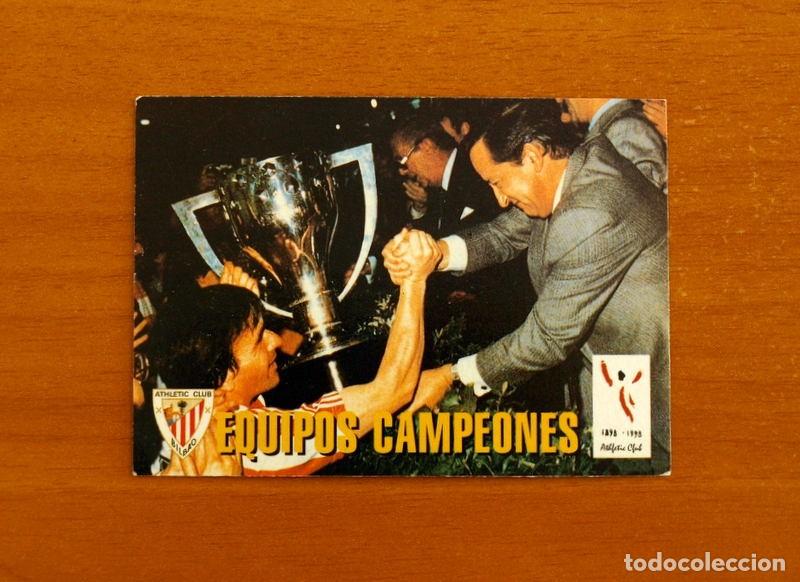 Cromos de f&uacute;tbol: Athletic de Bilbao-N&ordm; 76 Equipos Campeones Dani Liga 1983-84-Club Centenario-Panini Sports 1898-1998