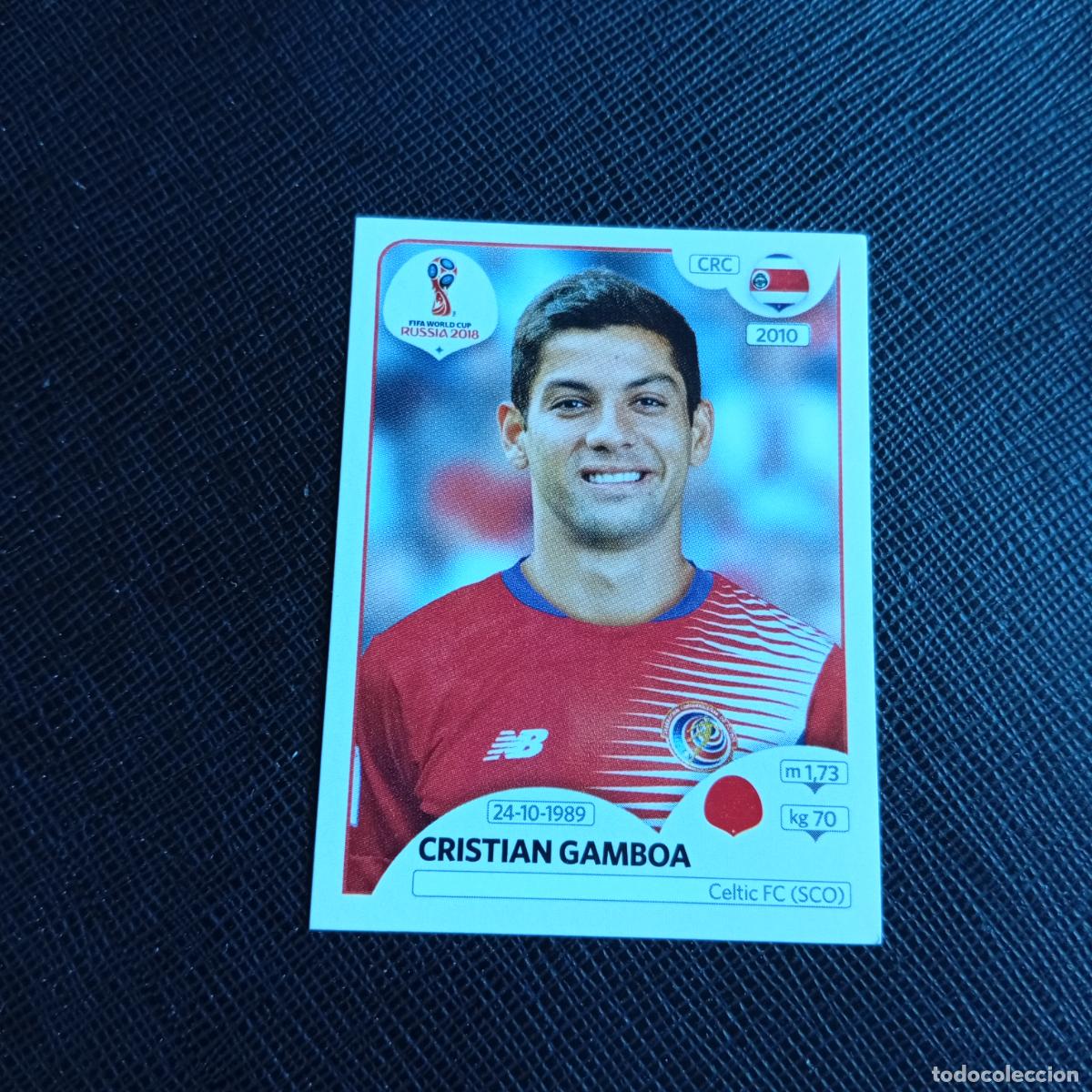 Cromos de f&uacute;tbol: 396 GAMBOA COSTA RICA PANINI MUNDIAL RUSIA 2018 CROMO FUTBOL 18 - SIN PEGAR - /CJ2 ..
