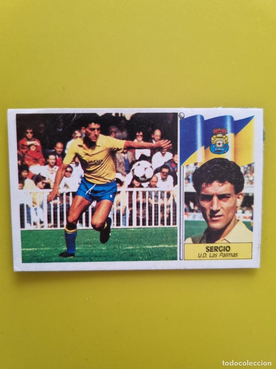 Cromos de f&uacute;tbol: CROMO LIGA ESTE 86 87 1986 1987 DESPEGADO SERGIO UD LAS PALAMAS AR1026