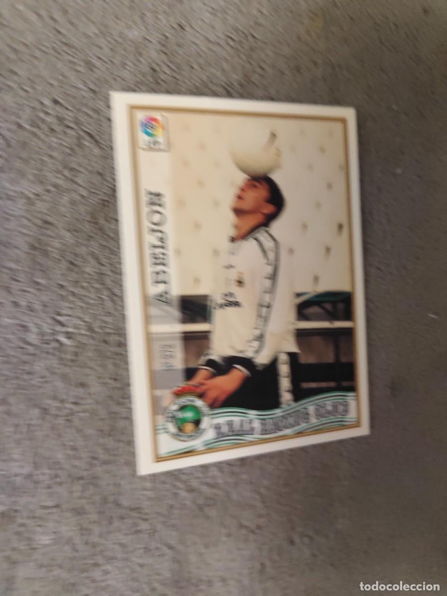 Cromos de f&uacute;tbol: 272. ABEIJ&Oacute;N REAL RACING CLUB MUNDICROMO FICHAS 97 98 LIGA 1997 1998 CARD ABB