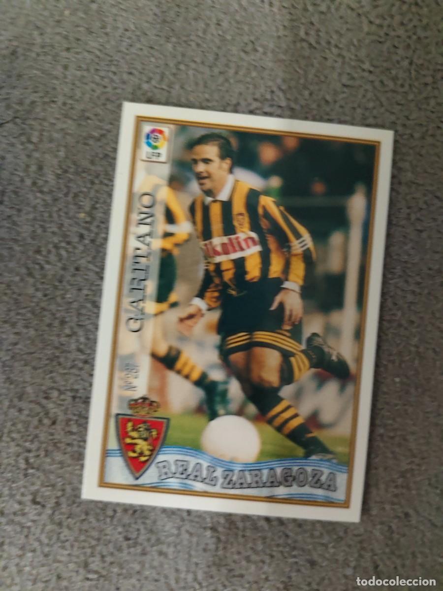Cartes &agrave; collectionner de Football: 287. GARITANO REAL ZARAGOZA MUNDICROMO FICHAS 97 98 LIGA 1997 1998 CARD ABB