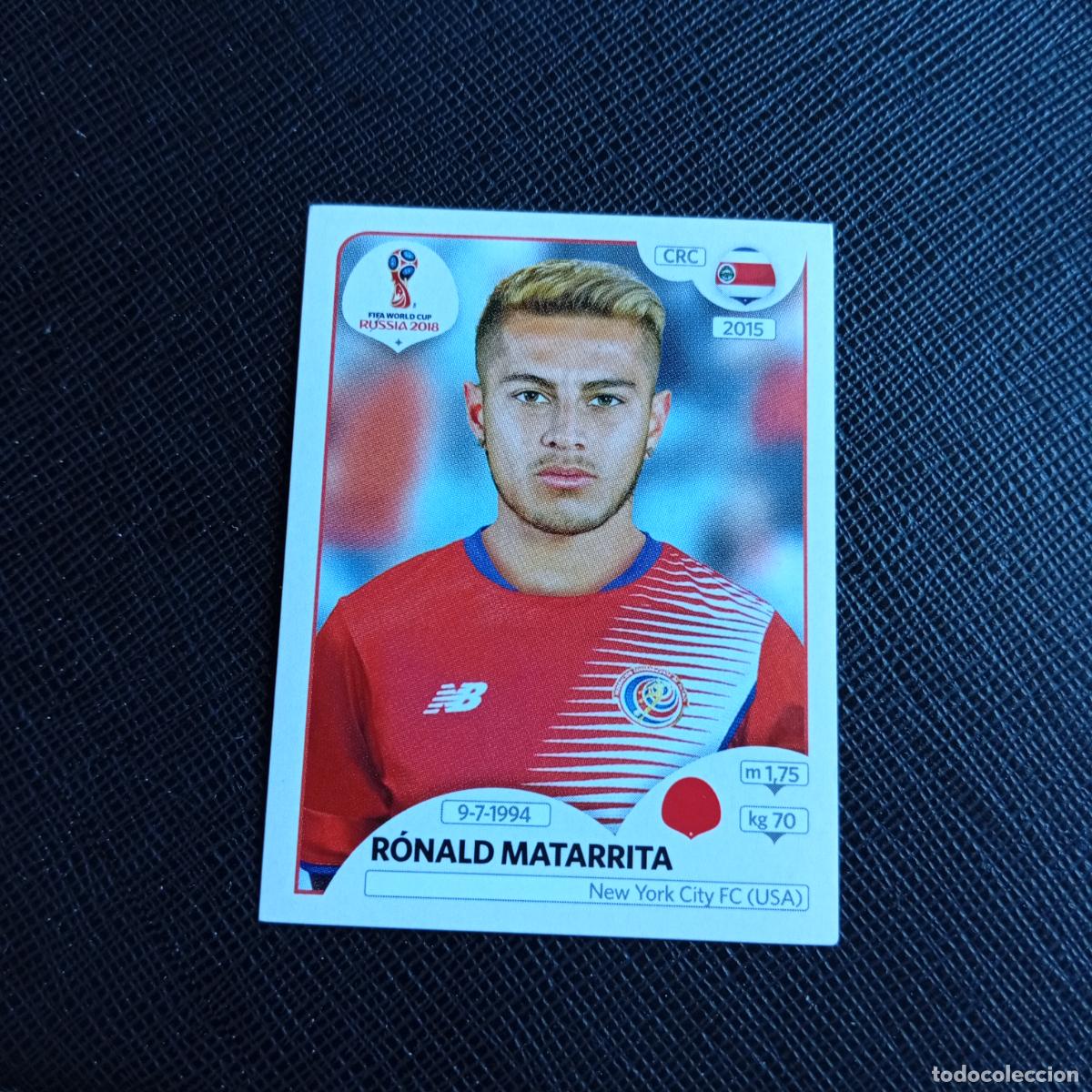 Cartes &agrave; collectionner de Football: 400 MATARRITA COSTA RICA PANINI MUNDIAL RUSIA 2018 CROMO FUTBOL 18 - SIN PEGAR - /CJ2