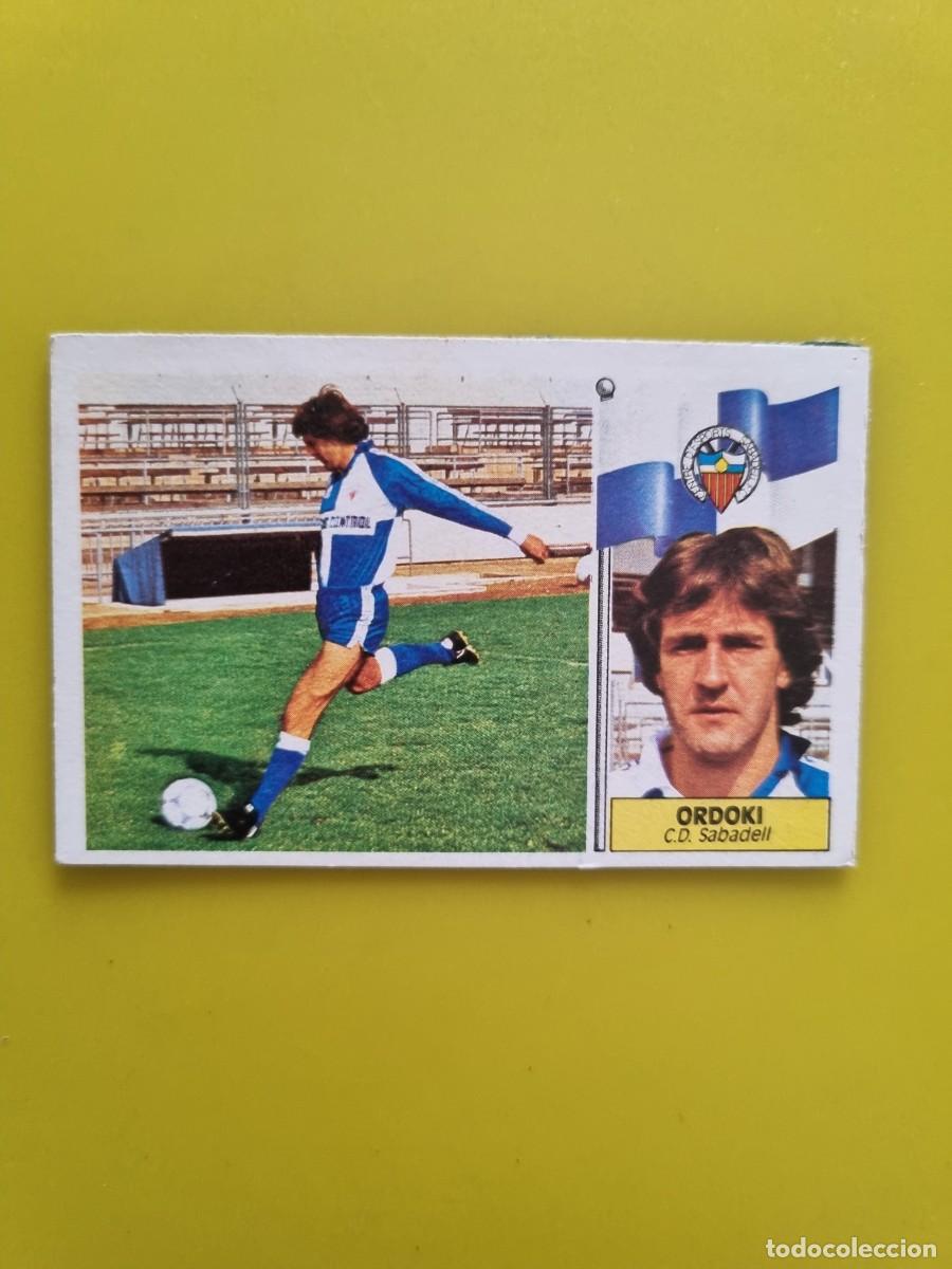 Cartes &agrave; collectionner de Football: CROMO LIGA ESTE 86 87 1986 1987 DESPEGADO ORDOKI CD SABADELL AR1026