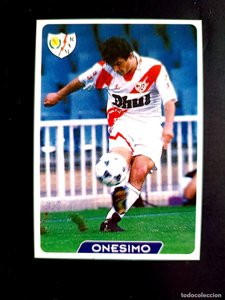 Cartes &agrave; collectionner de Football: 377 ON&Eacute;SIMO - RAYO VALLECANO - MUNDICROMO 95/96