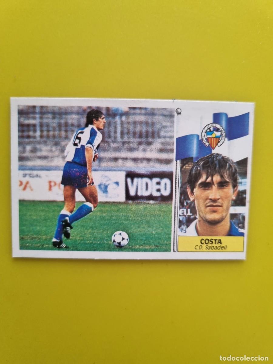Cartes &agrave; collectionner de Football: CROMO LIGA ESTE 86 87 1986 1987 DESPEGADO COSTA CD SABADELL AR1026